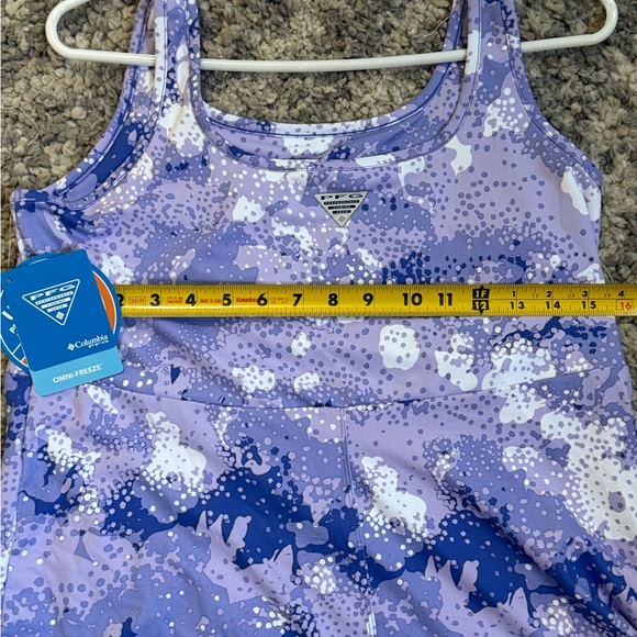 Columbia Dresses & Skirts - Columbia UPF 50 Freezer III Tank Summer sun protection Omni Shade Sundress L